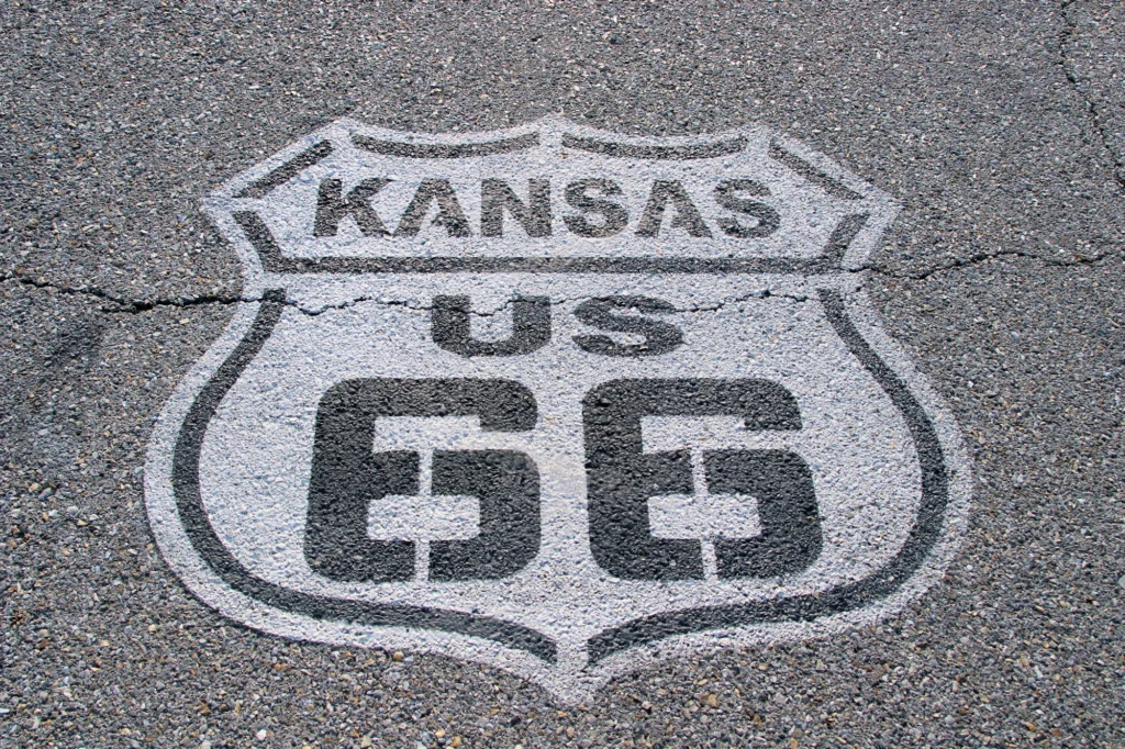 Route 66 Kansas Mit nur 13 Meilen (21 km) Route 66 und nur drei Städten an der Route ist Kansas schnell durchquert.